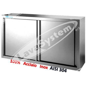 Pensile in Acciaio Inox cm 80x40x65