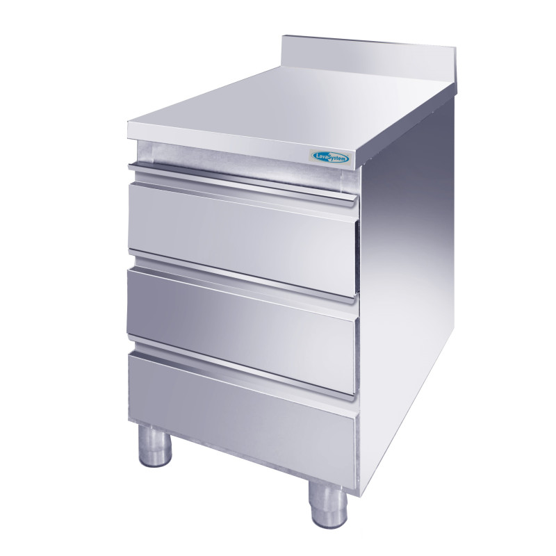 Cassettiere Inox - Attrezzature e forniture professionali per la ristorazione - Lavasystem