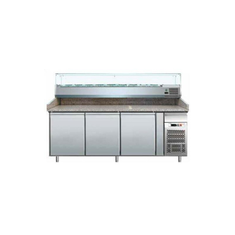 banco-pizza-refrigerato-1-porta-60x40-e-cassettiera-completo-di-vetrinetta-gn-14