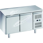 Tavolo Refrigerato 2 Porte -2°+8° Ventilato cm 136x70x85 h