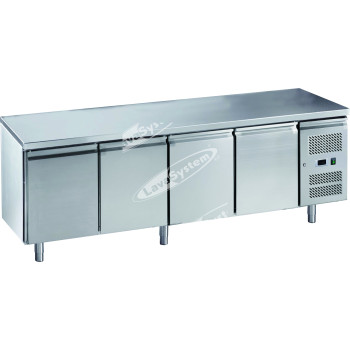 Tavolo Refrigerato 4 Porte -2°+8° Ventilato cm 223x70x85 h