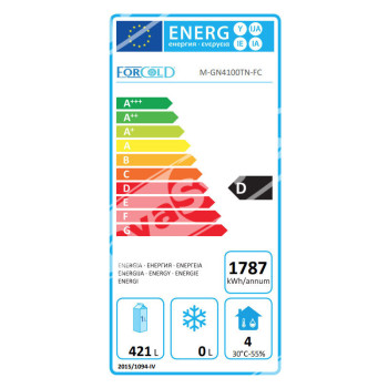 Tavolo Refrigerato 4 Porte GN/1/1 +2°+8° Ventilato Linea Forcold