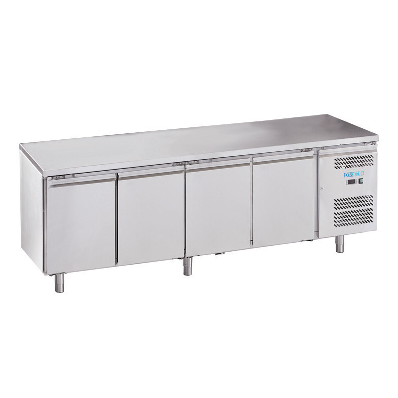 Tavolo Refrigerato 4 Porte GN/1/1 +2°+8° Ventilato Linea Forcold