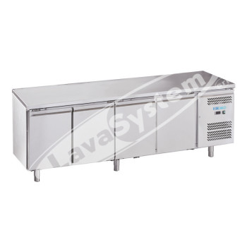 Tavolo Refrigerato 4 Porte GN/1/1 +2°+8° Ventilato Linea Forcold