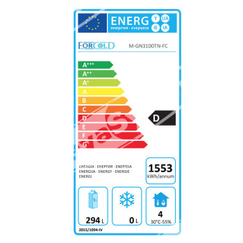 Tavolo Refrigerato 3 Porte GN/1/1 +2°+8° Ventilato Linea Forcold