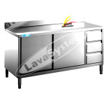 Tavoli Armadiati Inox - Attrezzature e forniture professionali per la ristorazione - Lavasystem